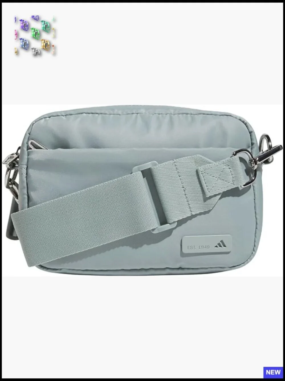 Premium Crossbody Bag Adjustable Strap Multiple Pockets Durable Polyester Chic